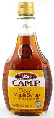 Camp 100% Pure Maple Syrup, 8.5-Ounce Bottle