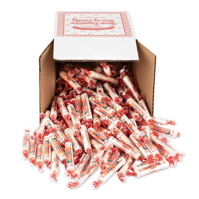 Smarty Classic Rolls 3Lb Bulk Box - 48 OZ Original Fruit Flavored Smarty Rolls - Value Size 180 Rolls Per Box - Freshly Packed By Snackadilly