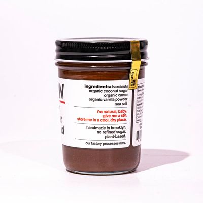 Fine &amp; Raw Chocolate Hazelnut Butter Spread 8 Ounce - Clean Ingredients, Vegan, and Organic Chocolate Hazelnut Spread, Healthy Chocolate Hazelnut Spread (Chocolate Hazelnut)
