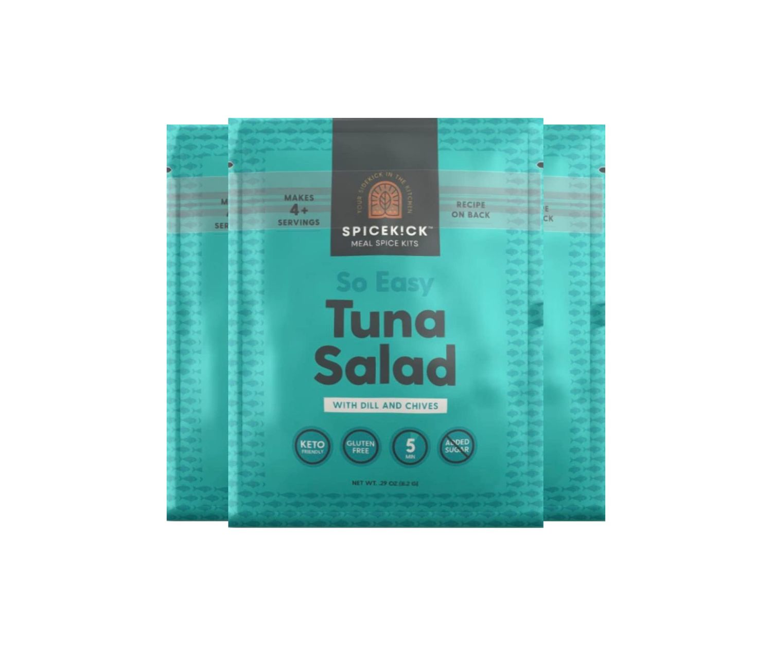 Tuna Salad Seasoning Mix (4 Pack), Tuna Fish Salad Seasoning, Tuna Seasoning Mix, Tuna Spice Packets