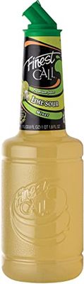 Finest Call Premium Juice Lime Sour Drink Mix, 1 Liter Bottle (33.8 Fl Oz), Individually Boxed