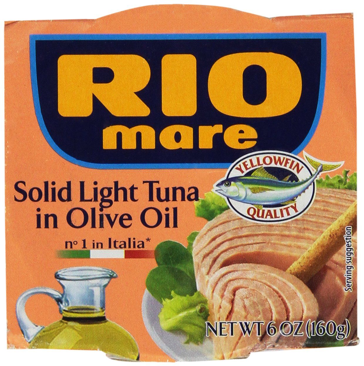 Rio Mare Tuna Fish Imported From Italy. Italy&#39;s Number 1 Tuna - The Best Imported Italian Tuna - Pack of 3