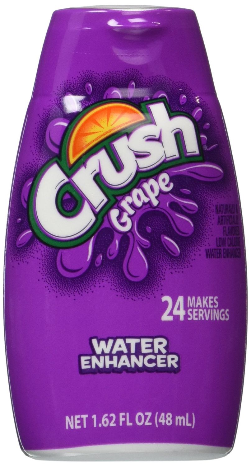 Crush Grape Liquid Water Enhancer, 4 Count