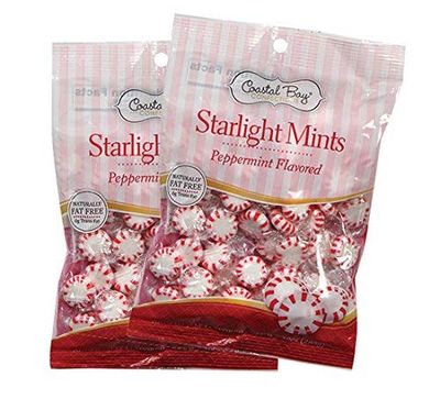 Coastal Bay Confections Starlight Mint Hard Candy (2 Packs) 10oz Bags