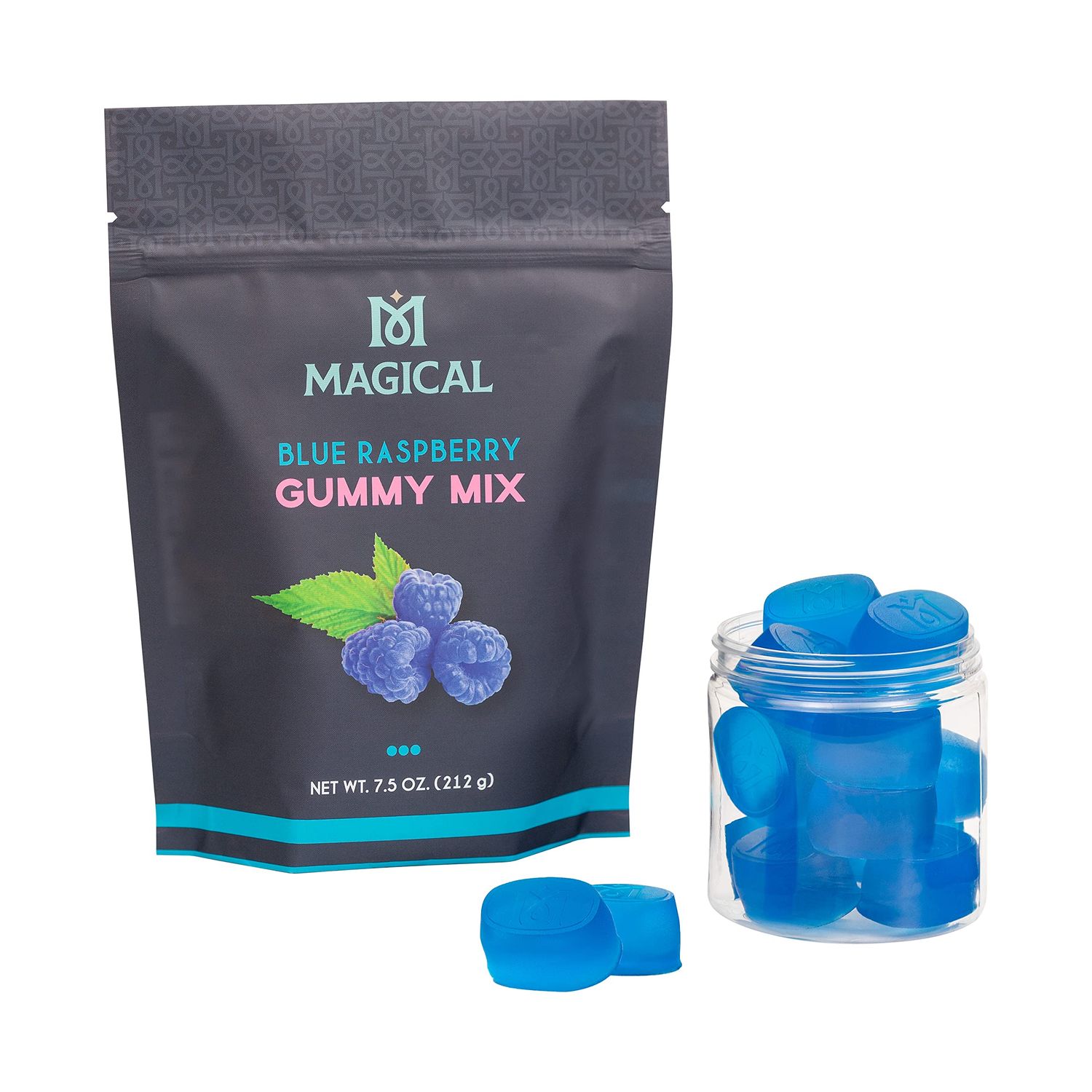 Magical Butter Machine Blue Raspberry Gummy Mix - Easy &amp; Mess-Free, 7.5 Ounce (1 Pack)