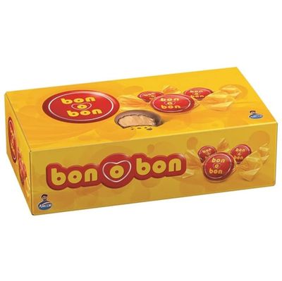Bon o Bon Chocolate Bon Bons, Decadent Chocolate Truffles with a Creamy Peanut &amp; Wafer Filling, 15g x 30 Bonbons