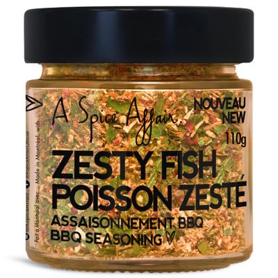 ZESTY FISH RUB (110g) A Spice Affair.