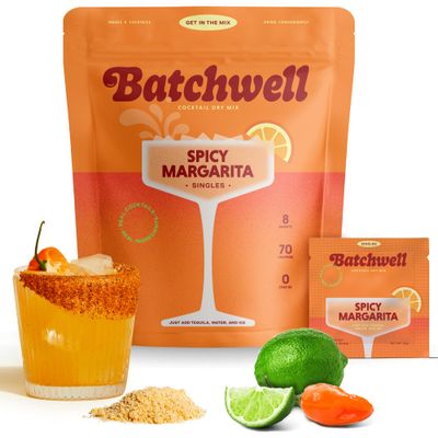 Batchwell&#39;s Spicy Margarita Mix Singles - 6.38 Ounces