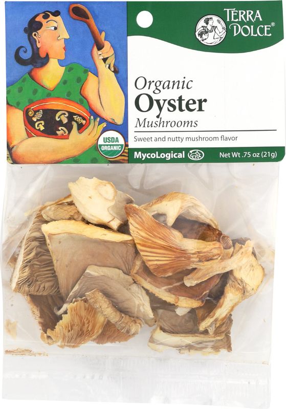 Terra Dolce Organic Oyster Mushrooms, 0.75 Ounce