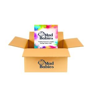 Mad Babies Stickers Packed with 10 Colorful Straws