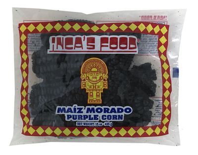 Inca&#39;s Food Maiz Morado - Purple Corn Cob - 15 Oz. (3-Pack)