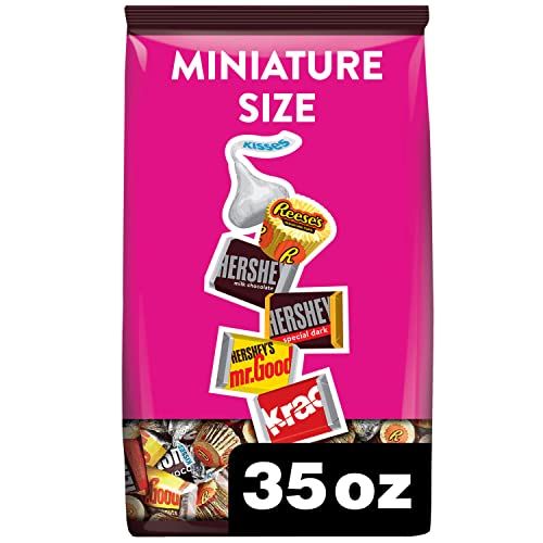 HERSHEY&#39;S and REESE&#39;S Assorted Chocolate Flavored Candy Party Pack, 35 oz