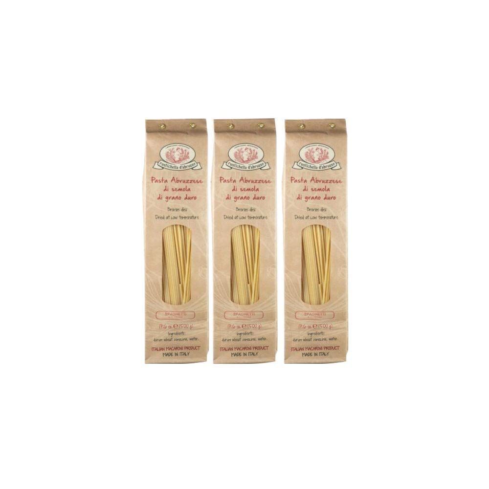 Rustichella D&#39;Abruzzo, Spaghetti, 500g 3-Pack