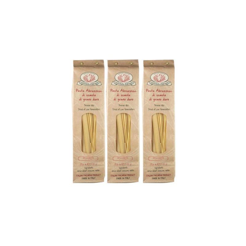 Rustichella D&#39;Abruzzo, Spaghetti, 500g 3-Pack