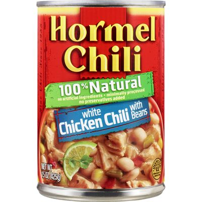 Hormel Chili Hormel Natural White Chicken Chili with Beans, 15 Ounce (Pack of 8)
