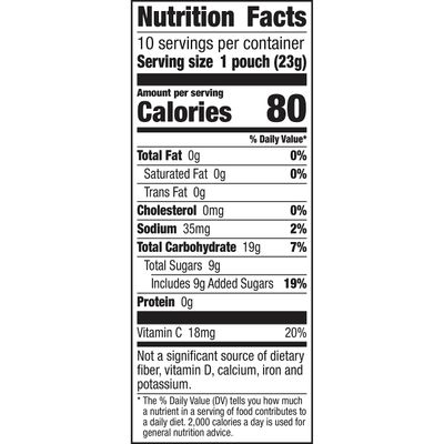 Betty Crocker Bluey Fruit Flavored Snacks, Treat Pouches, Gluten Free, 10 ct