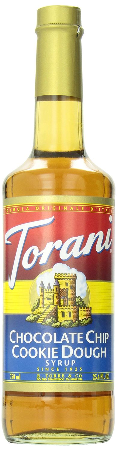 Torani Chocolate Chip Cookie Dough Syrup, 750 ml