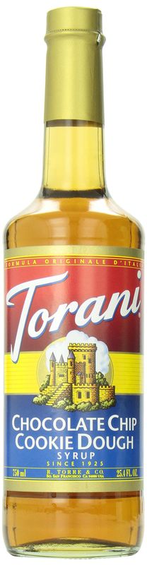 Torani Chocolate Chip Cookie Dough Syrup, 750 ml