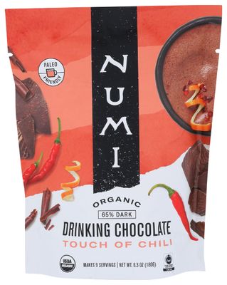 NUMI Organic Touch of Chili Drinking Chocolate, 6.3 OZ