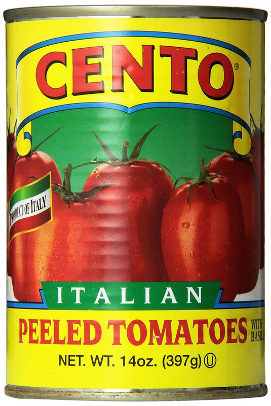 Cento Peeled Tomatoes, 14 Ounce Cans (Pack of 12)
