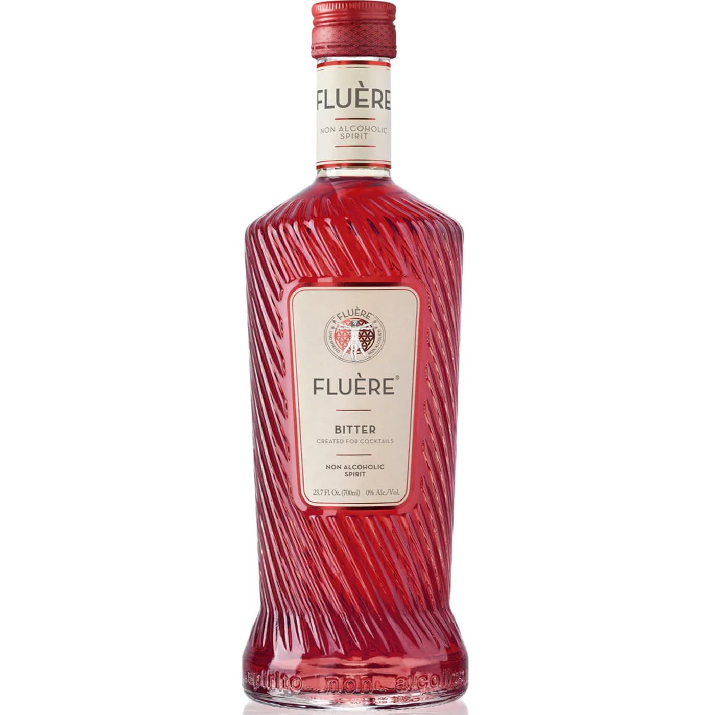 FLURE BITTER | Non Alcoholic Aperitivo Bittersweet Liqueur Alternative | Award Winning Non-Alcoholic Spirit | Ideal for Non-Alcoholic Cocktails