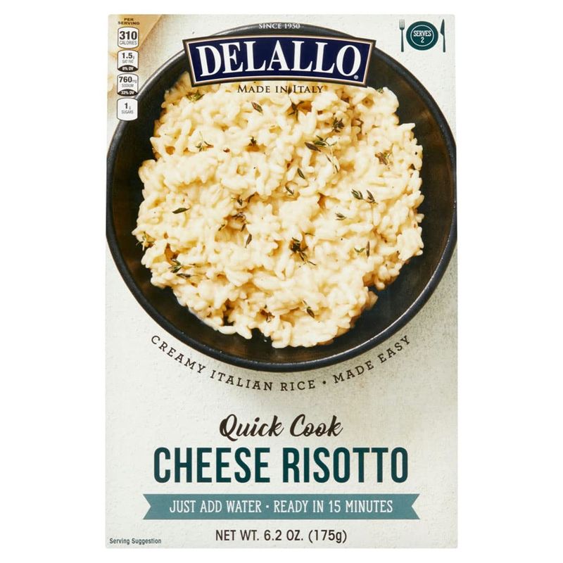DeLallo Quick-Cook Cheese Risotto (3 pack)