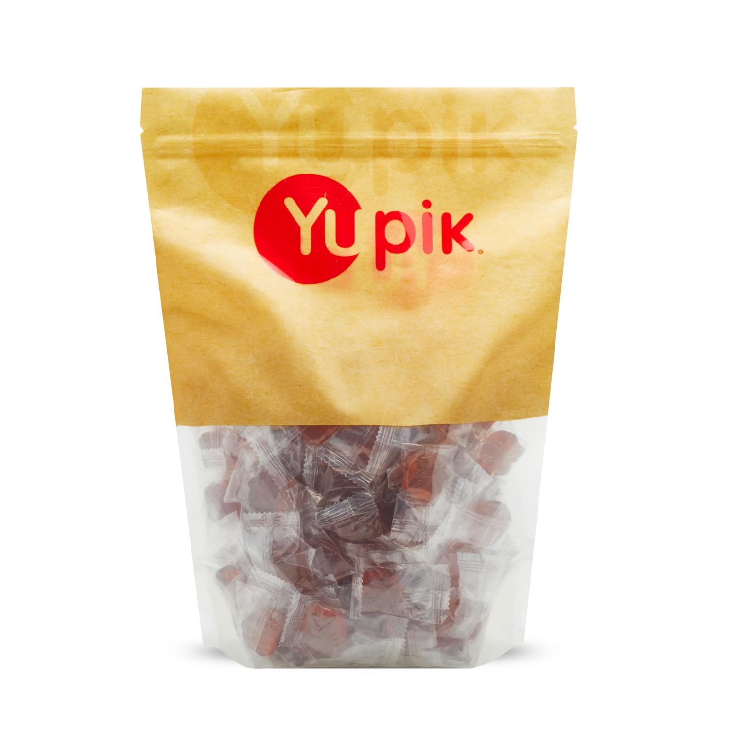 Yupik Maple Leaf Hard Candies With Pure Maple Syrup, 2.2 lb, Individually Wrapped, Made in Canada, Authentic Flavor, Sweet Candy, Delicious Snack, Ideal for Gifting