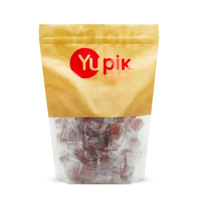 Yupik Maple Leaf Hard Candies With Pure Maple Syrup, 2.2 lb, Individually Wrapped, Made in Canada, Authentic Flavor, Sweet Candy, Delicious Snack, Ideal for Gifting