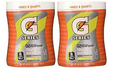 Gatorade G Series Lemon Lime Powder 18.3 OZ (521g)
