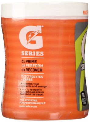 Gatorade G Series Lemon Lime Powder 18.3 OZ (521g)