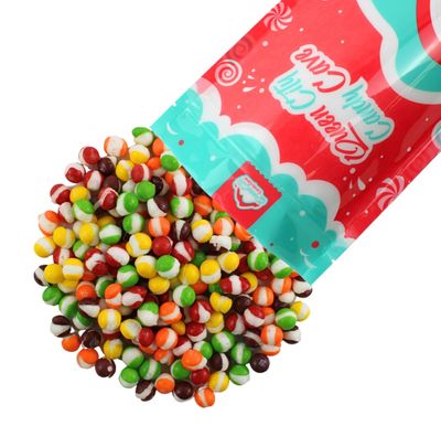 Freeze Dried Rainbow Candy Big Bag - Crazy Candy - Premium Tiktok Dry Freeze Viral Candy - Unique, Fun, Weird Candy - Trendy Freeze Dried Rainbow Candy Bites by Queen City Candy Cave (8 Oz)