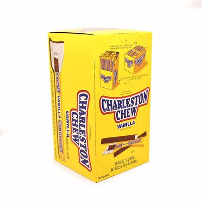 Charleston Chew .65 Oz. Bars, Vanilla, 36-Count Box