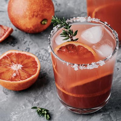 Stirrings 2 Pack Blood Orange Cocktail Mix 750ml Bottles - Real Juice No Preservatives - 90 Calories - Drink Mixer