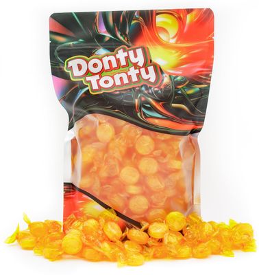 BUTTERSCOTCH Hard Candy 2 lb - Bulk Bag, Sweet &amp; Buttery Flavor, Discs Buttons Candies, Individually Wrapped (146 Pieces)
