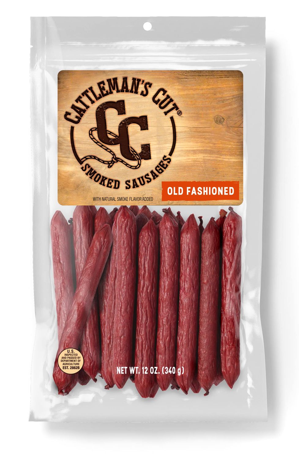 Cattleman&#39;s Cut Old Fashioned Smoked Sausages, 12 Ounce