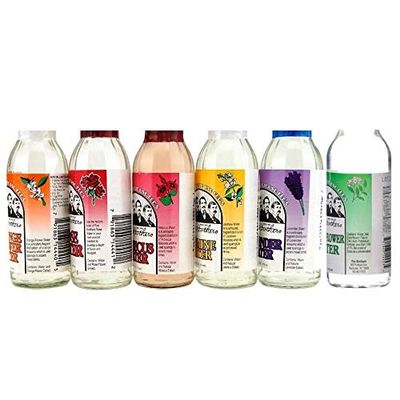 Fee Brothers Botanical Flower Water Collection - Set of 6 Bottles