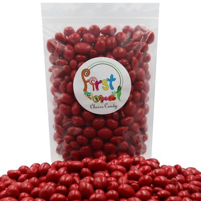 FirstChoiceCandy Red Boston Baked Beans Classic Candy Coated Peanuts (2 Pound (Pack of 1))