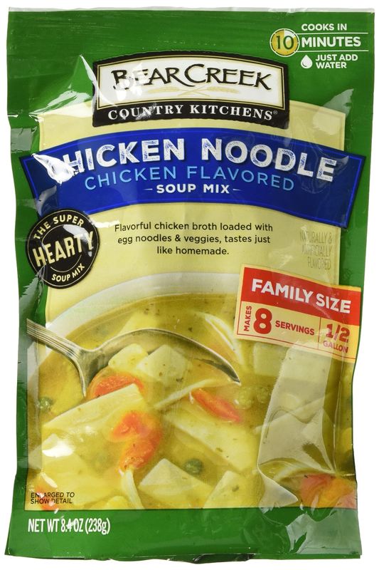 Bear Creek Chicken Noodle Soup Mix, 8.4 Ounces (Pack Of 6)