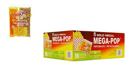 Perfectware 8oz Popcorn Portion Packs- Case of 36 Packs