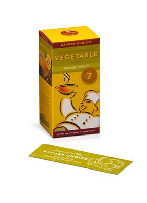 Savory Choice Liquid Vegetable Broth Concentrate, 4..06-Ounce Boxes (Pack of 4)