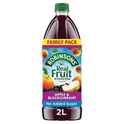 Robinsons Apple &amp; Blackcurrant No Added Sugar Squash 2L