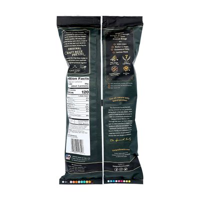 Unique Snacks Sourdough Craft Beer Pretzel Rings, Delicious Homestyle Baked Snack Bag, Vegan, OU Kosher, and Non-GMO Food, No Artificial Flavor, 11 Oz. Bag, Pack of 6