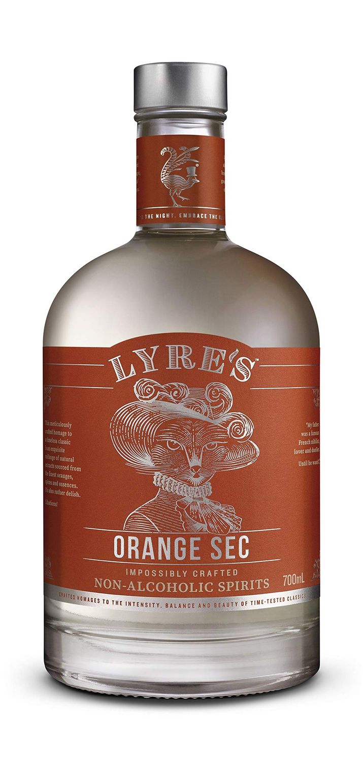 Lyre&#39;s Orange Sec - Non-Alcoholic Spirit - Triple Sec Style | Award Winning | 23.7 Fl Oz