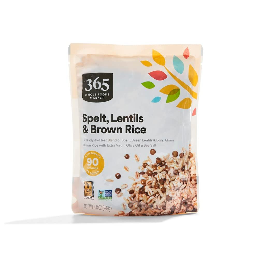 365 by Whole Foods Market, Spelt Green Lentils &amp; Brown Rice, 8.8 Ounce