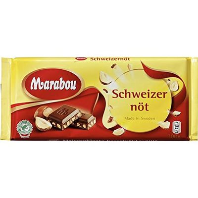 Marabou SchweitzerNot - Milk Chocolate with Hazelnuts - 200g