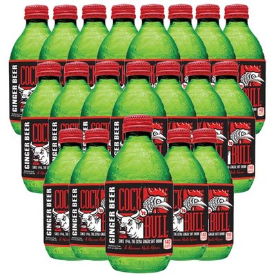 Cock n Bull Ginger Beer 20 Pack 10oz Soda Bottles - Ideal Mixer for Cocktails, Mocktails, and Bartenders - Premium Quality for Perfect Mixed Drinks - Refreshing Flavor Profile- Made In USA