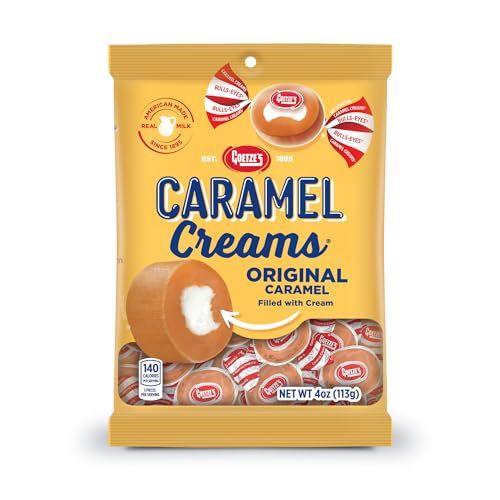 Goetze&#39;s Candy Vanilla Caramel Creams - 4 Ounce Bag - Fresh from the Factory