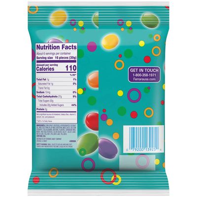 Wonka Chewy Spree Fruit Flavored Candy, No Artificial Flavors, 7 oz Reclosable Pouch (Pack of 3)
