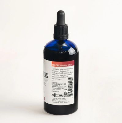 Bittermens Hellfire Habanero Shrub Cocktail Bitters, 5oz - For Modern Cocktails, A Hot Sauce Specifically Disigned for Cocktails and Other Beverages