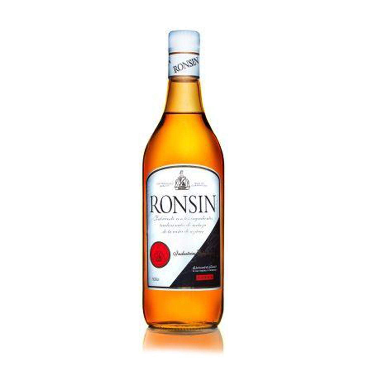 RONSIN Rum Alcohol-Free 0.0% Non-Alcoholic Spirit, Mocktail Mixer, From Spain 1000ml